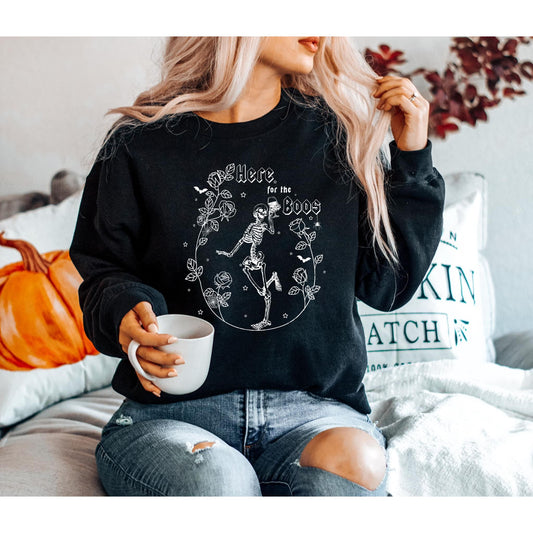 Here for the Boos Sweatshirt/T-Shirt