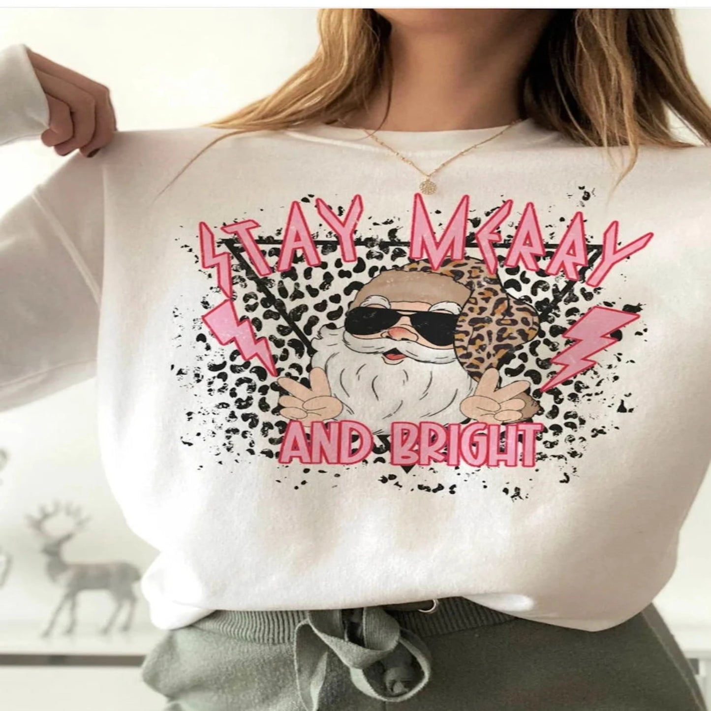 Stay Merry and Bright Sweatshirt/T-Shirt