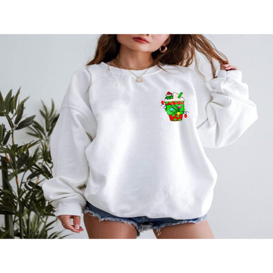 Grinch Christmas Coffee Sweatshirt/T-Shirt